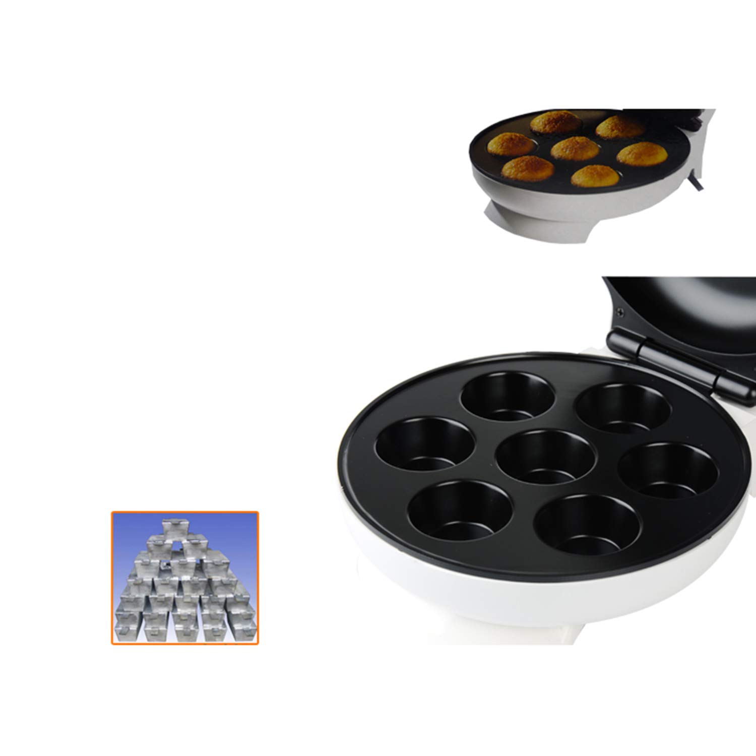Máquina para Hacer Pasteles. Control Automático De La Temperatura. Máquina para Preparar Refrigerios.