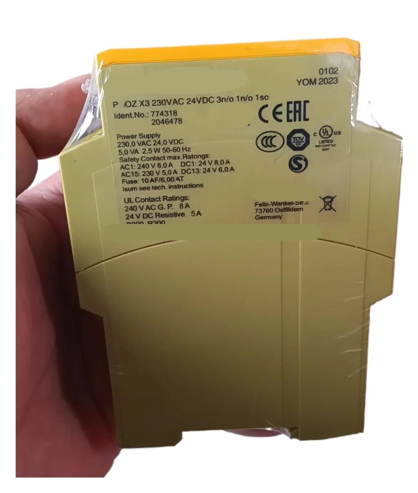 CLEUFWKO 1pcs 774318 relay x3
