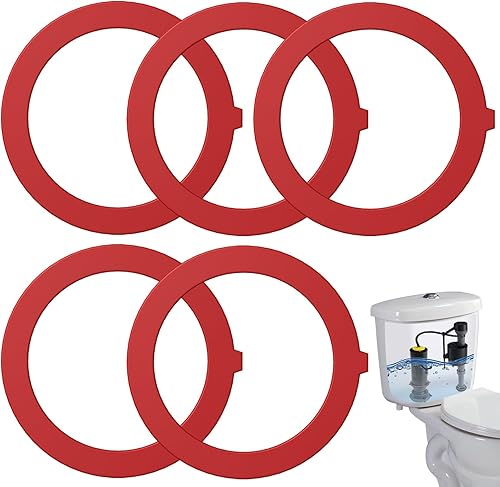 Sello de válvula de descarga para Kohler, paquete de 5 piezas de repuesto de junta de inodoro con válvula de descarga mejorada para K-GP1059291,