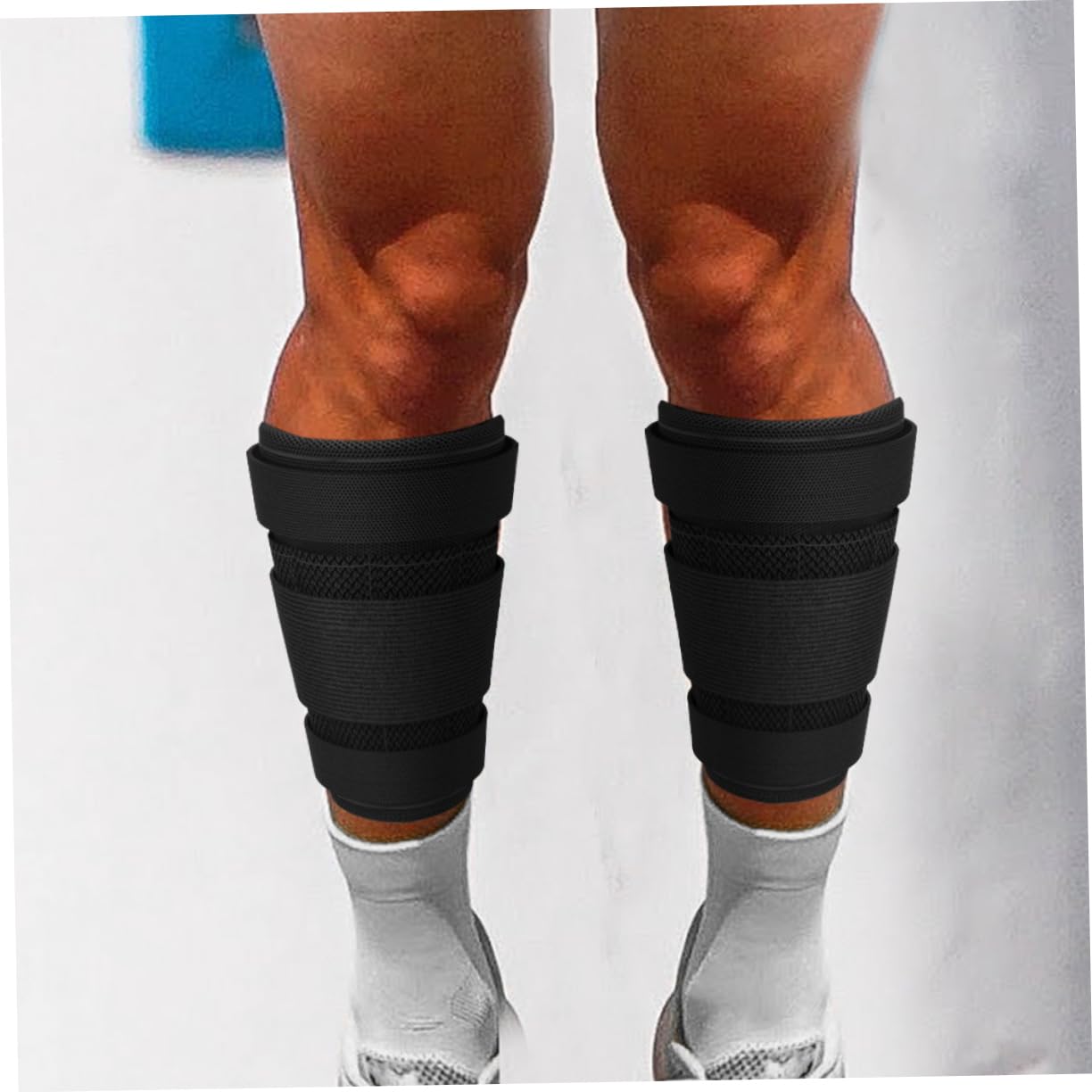 ibasenice Cavigliere Regolabili con Pesi per Allenamento per Yoga Corsa e Fitness Facili Indossare e Rimuovere Cavigliere per Esercizi Casa o Palestra