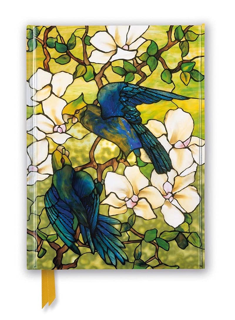 Louis Comfort Tiffany: Hibiscus and Parrots (Foiled Journal): Hibiscus and Parrots, C. 1910-20 Foiled Journal (Flame Tree Notebooks)