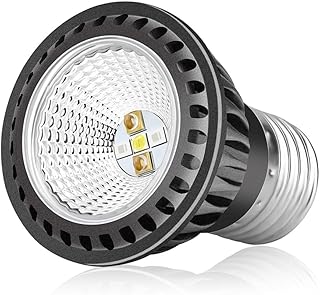 MiOYOOW Reptile Lamp, 5W Full Spectrum Solar Bulb, High Intensity Dimmable Heat Lamp for Desert Rainforest Reptiles product image