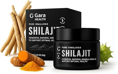 Resina Shilajit del Himalaya, 1.06 oz, resina natural rica en minerales, calidad premium, empaquetada en tarro de vidrio
