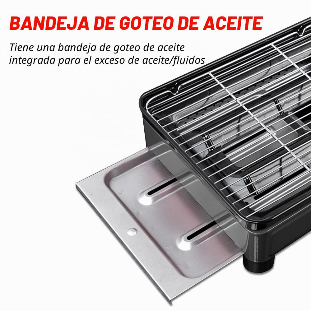 Set de parrilla de camping portátil de gas con plato para parrilla y red para barbacoa - Barbacoas portátiles con maleta