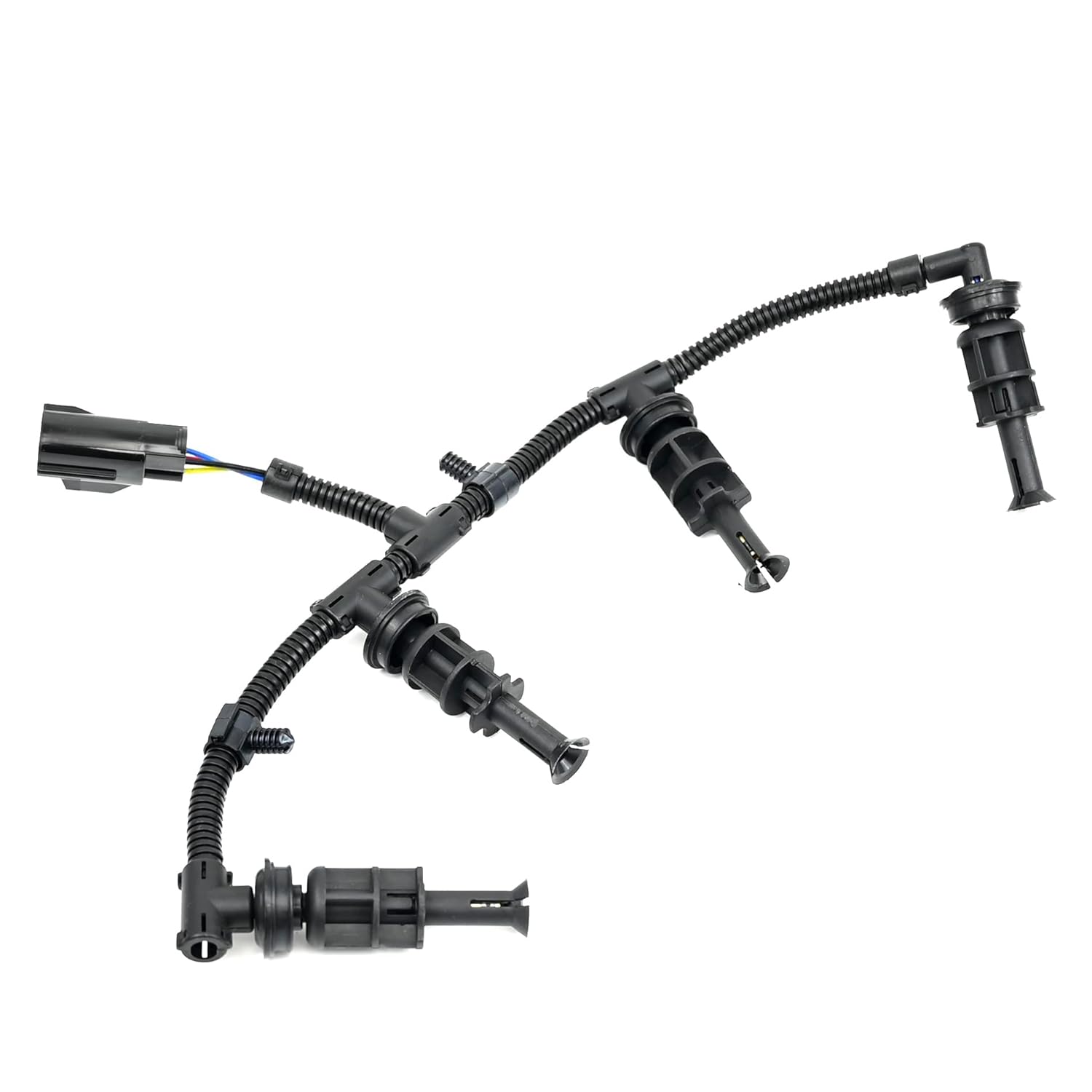 Michigan Motorsports Diesel Glow Plug Harness Fits 2008-2010 Ford 6.4L 6.4 Powerstroke Qty-2 (Replaces 8C3Z-12A690-BA, 8C3Z-12A690-AA, 1876293C1 1876283C1)