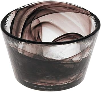 Kosta Boda Mine Black Decorative Bowl, 5.25 X 2.75, small