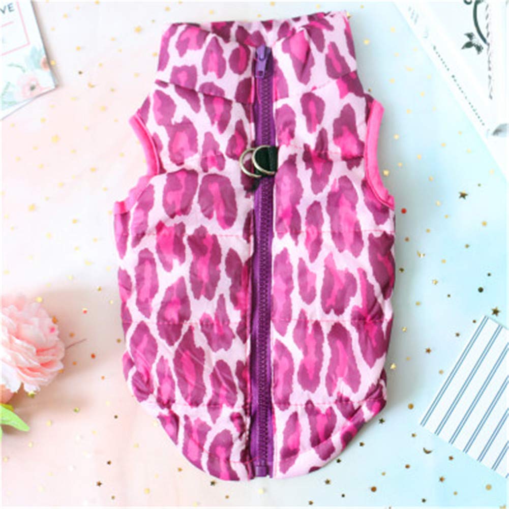 Chien veste bleu noir rouge vert rose violet en coton M contre les coups de froid