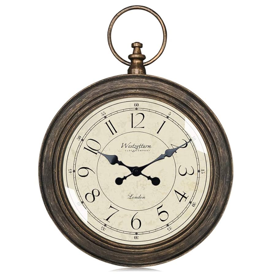 壁時計素朴な木材非刻むバッテリー Amazon.co.jp: バーンレッドクロック 素朴な赤い木製の壁掛け