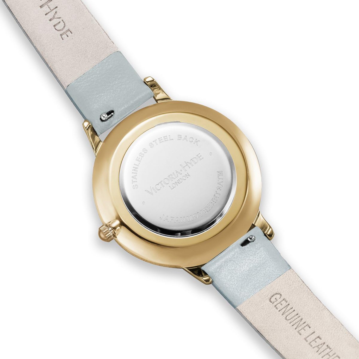 VICTORIA HYDE Quartz Watches for Women Easy Read Genuine Leather Strap Ladies Casual Wristwatch with Second Hand - Image 6