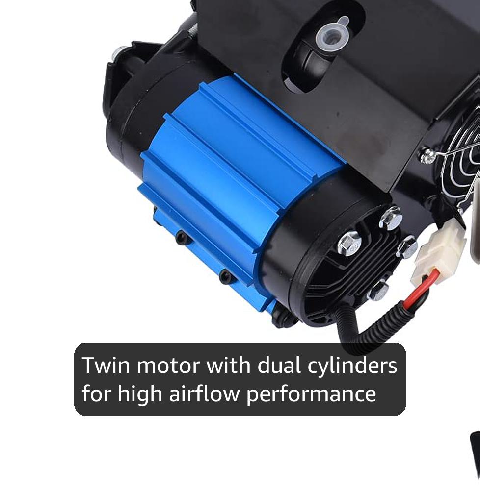 Amazon.com: GELUOXI 12V Twin Air Compressor Replacement for