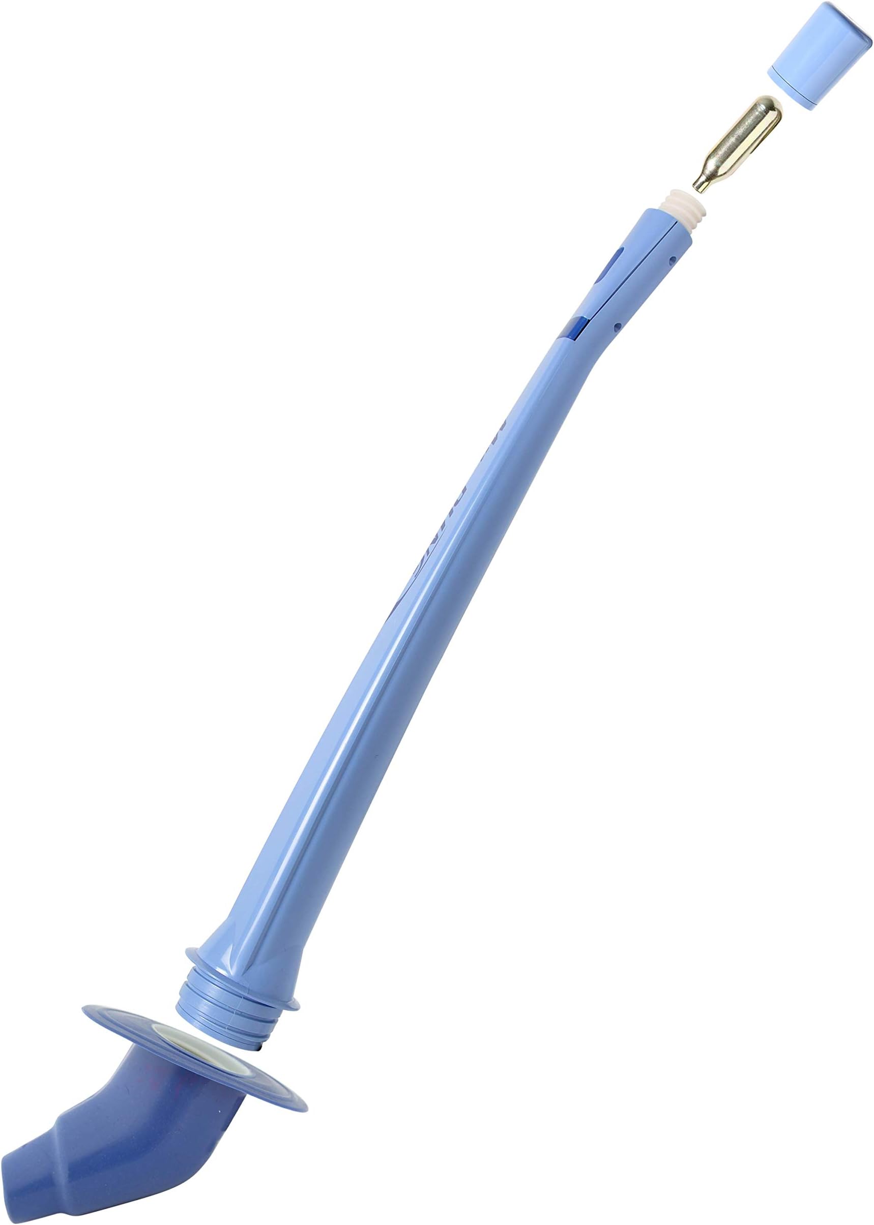 MR-PUNG Kitchen and Toilet Plungers & Co2 Cylinders 1Box (10 pcs) & Simple English User Guide