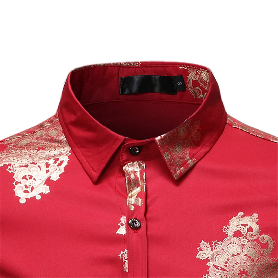 green emerald velvet dress Amazon.com: Men Shirt Shiny Gold Foil Print Shirt Men Slim Fit Long Sleeve Mens  Dress Shirts Party Club Prom White Tuxedo Shirt Black S : Clothing, Shoes &  Jewelry