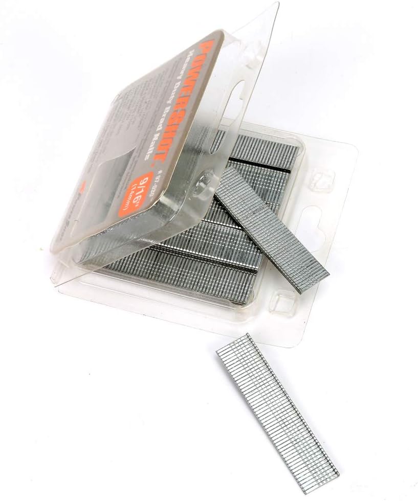 Arrow 97-030CS 18-Gauge Steel Brad Nails, Silver, 9/16-Inch, 1600 Pack