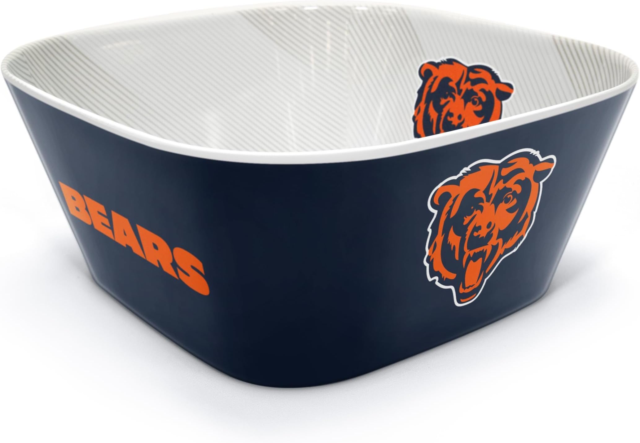 YouTheFan NFL Chicago Bears Large Party Bowl One Size(Pack of 6)
