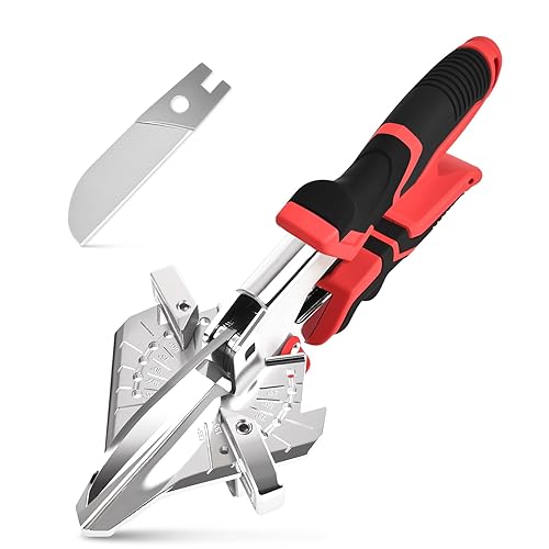 Miter Shears Multi-Angle Trim Cutter 45°-135°, Quarter Round Cutting Tool