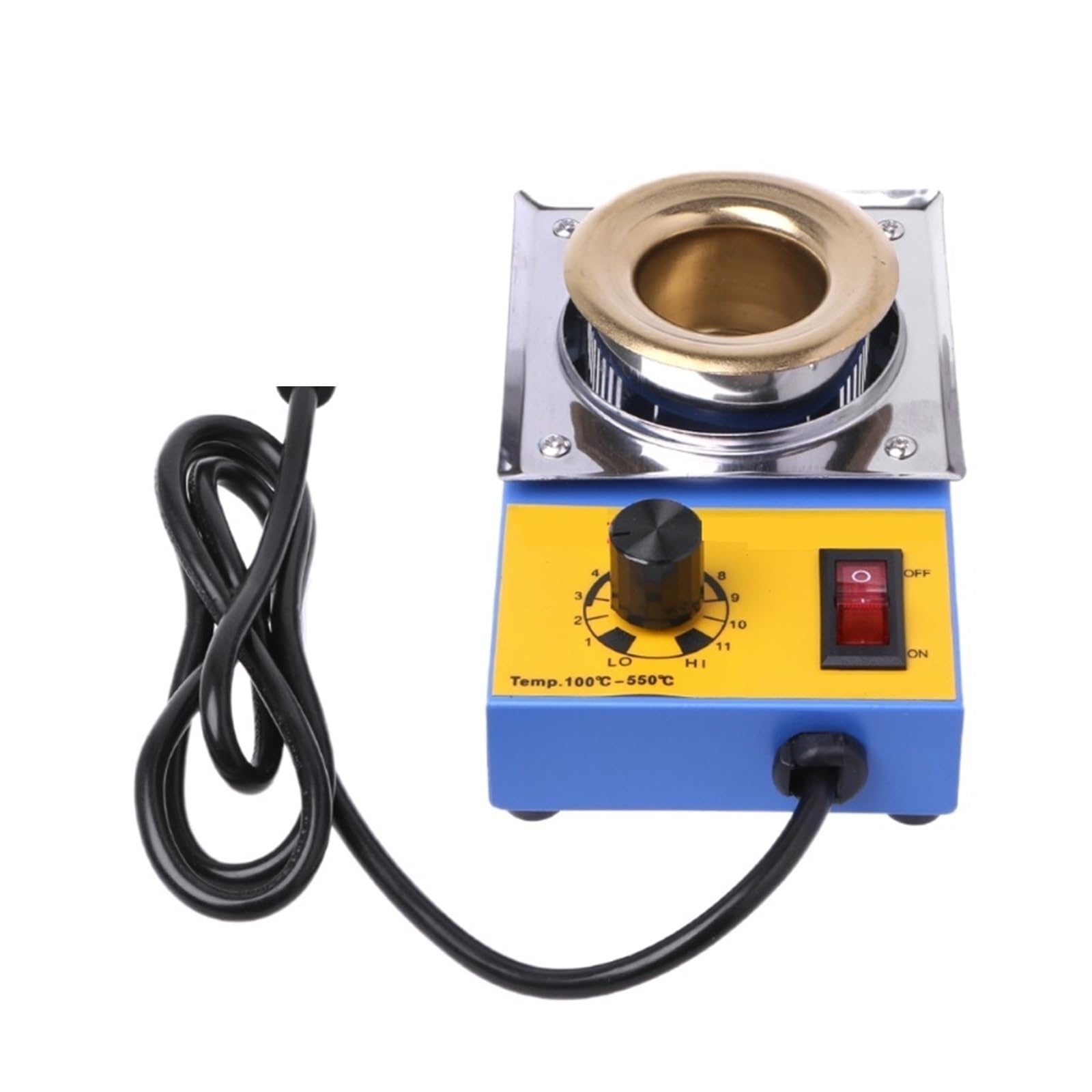 Welding Crucible, 150W Temperature Controlled Soldering Pot Melting Tin Pot Tin Cans