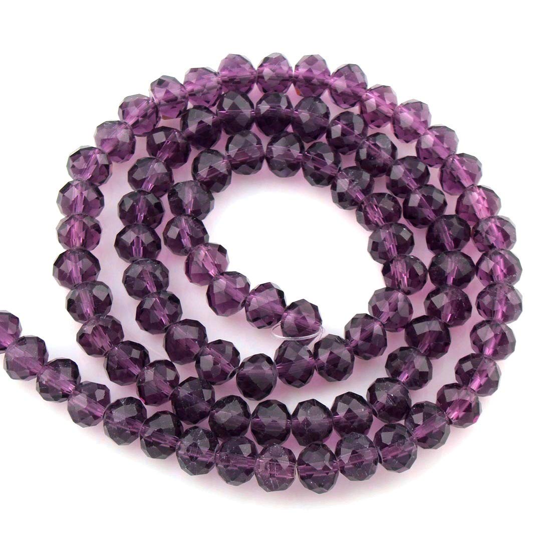 100 pezzi perle di vetro sfaccettato ceco lucidato a fuoco tondo 4 mm