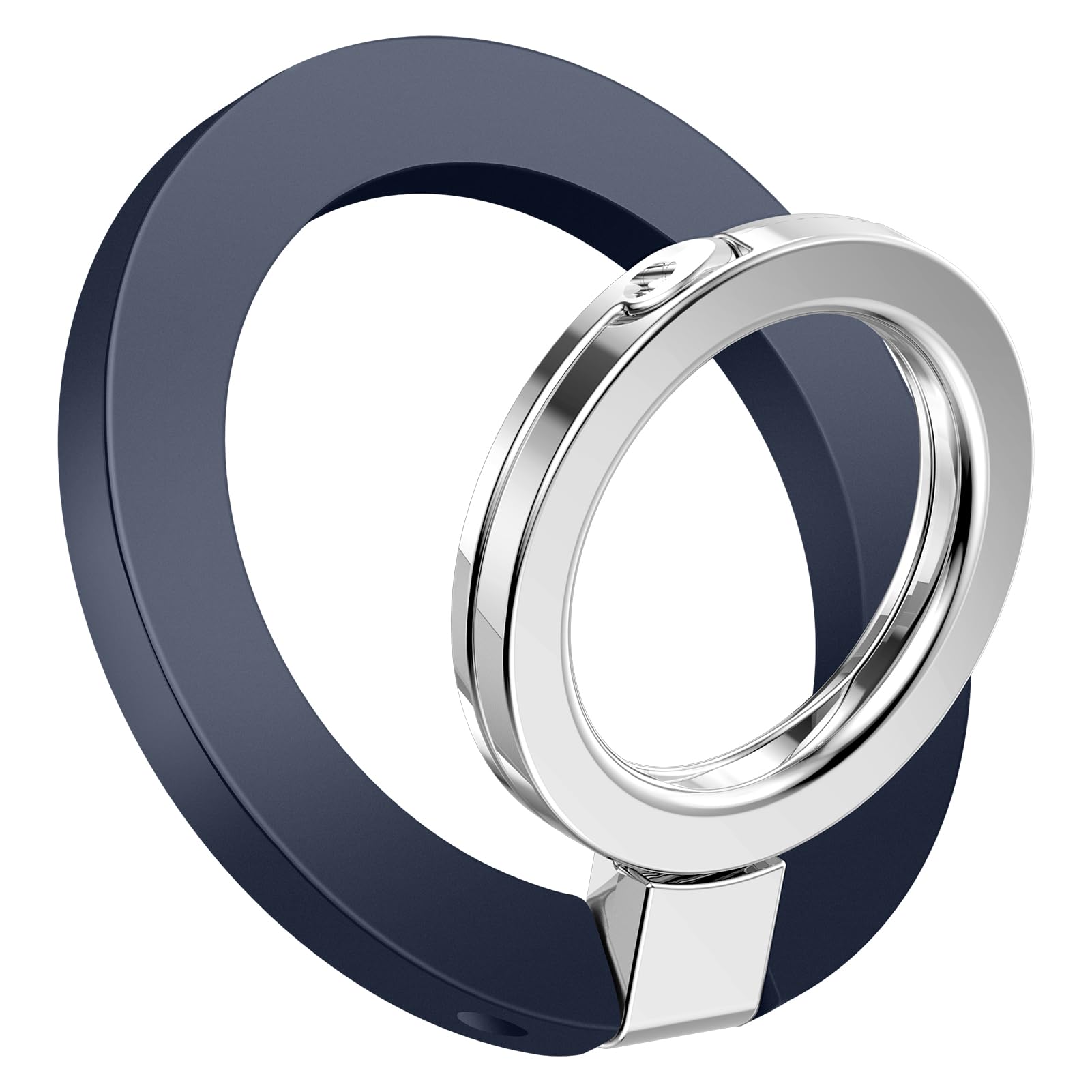 Anello Magnetico Per Cellulare | Supporto Regolabile, Compatibile IPhone 12-15, Nero - Foto 3