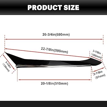 Amazon.com: Rear Quarter Panel Molding Compatible with