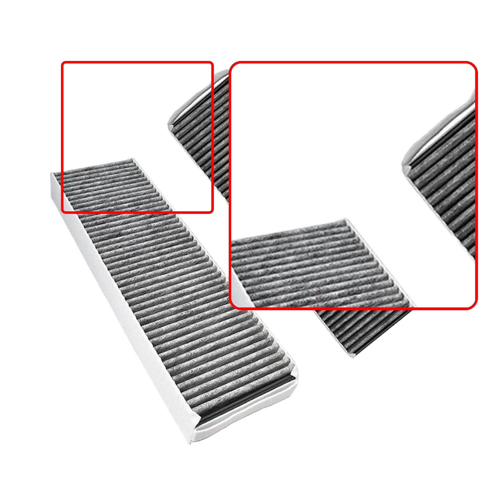 Kohlefilter Dunstabzugshauben-Filtersieb, Kompatibel for Bora, Dunstabzugshaubenfilter, 2er-Pack