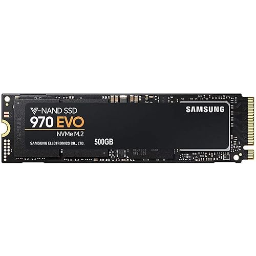 Samsung 500GB 970 EVO Nvme M2 Solid State Drive