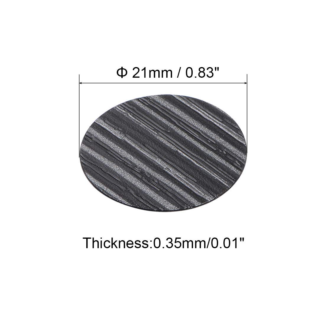 540 Adesivi Copri Fori Viti 21mm - PVC Texturizzato, 5 Colori Legno, Per Mobili E Riparazioni - Foto 9