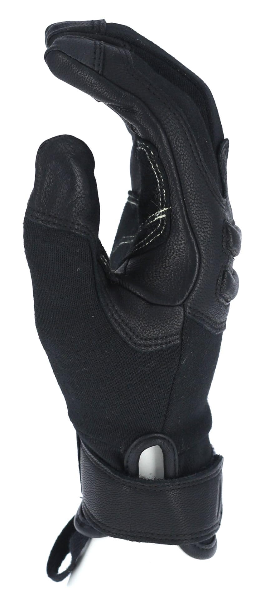 Outdoor Research Ironsight II FR Glove | trudnopalne rękawice taktyczne, Nomex i Kevlar, skórzane palce, do ekranów dotykowych, czarne, XXL