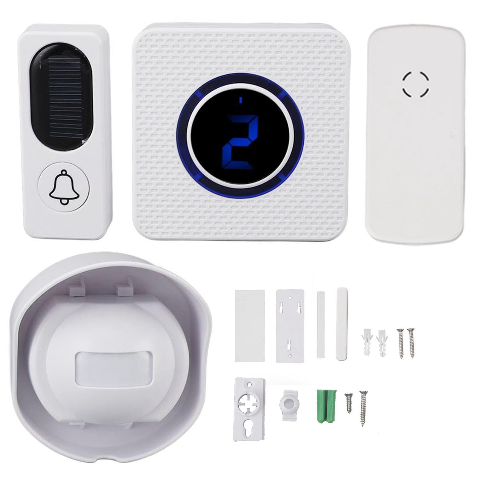 Sonnette sans Fil avec Capteur WiFi Intelligent pour sécurité de