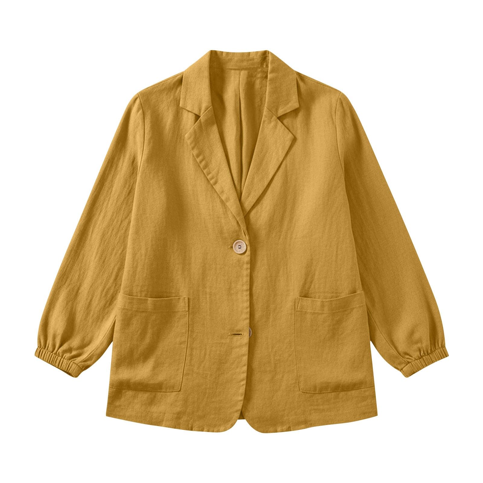Chaqueta de trabajo informal de mezcla ligera y transpirable.