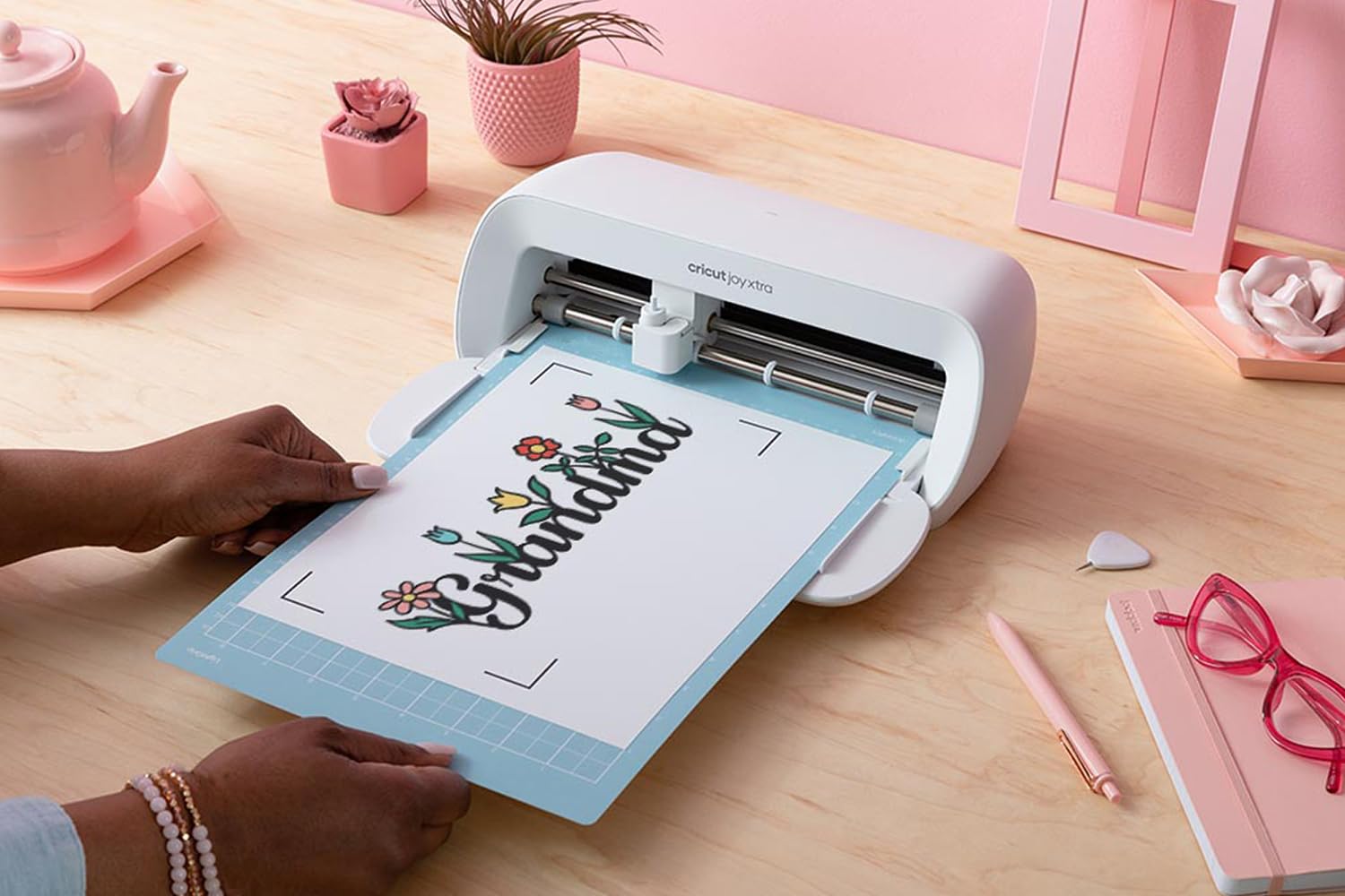Juego de 3 Tapete de Corte Para Cricut Joy 8.5 x 12 Pulgadas, Adhesivo de Repuesto (Agarre Estándar, Ligero, Fuerte) Antideslizante
