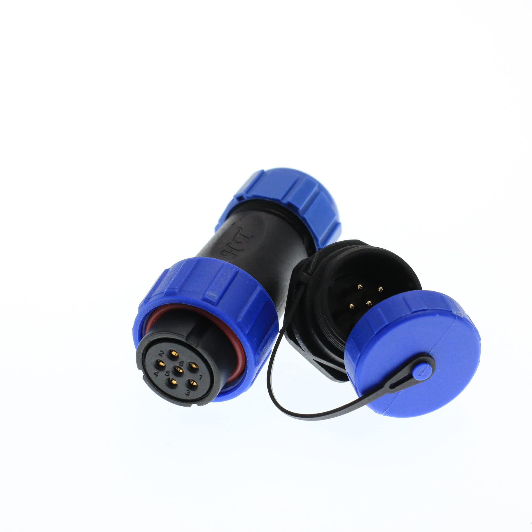 WEIPU ST12 Stecker 2-pin IP67 Wasserdicht - Metall Aviation Stecker & Buchse