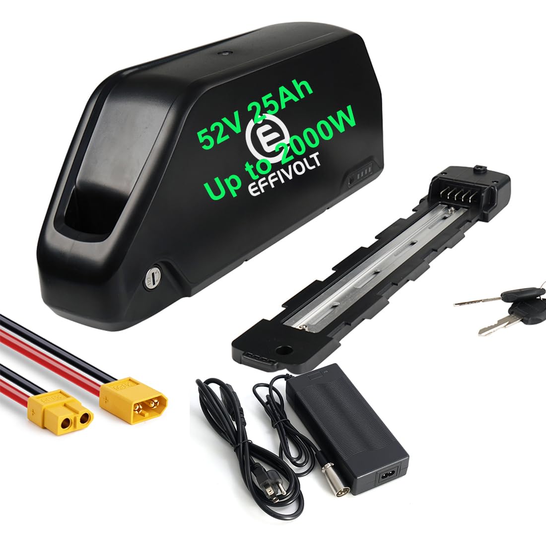 UPP (UL Certificated) 36V/48V/52V Hailong/Shark Ebike Battery for 500W 750W 1000W 1500W Bafang &Other Ebike Conversion Wheel Kit(with Smart BMS)