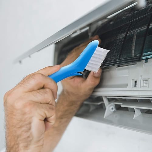 Miniatura 5 de 4 piezas de peine de aletas de aire acondicionado limpiador de aletas y cepillo condensador alisador de aletas limpiador evaporador radiador