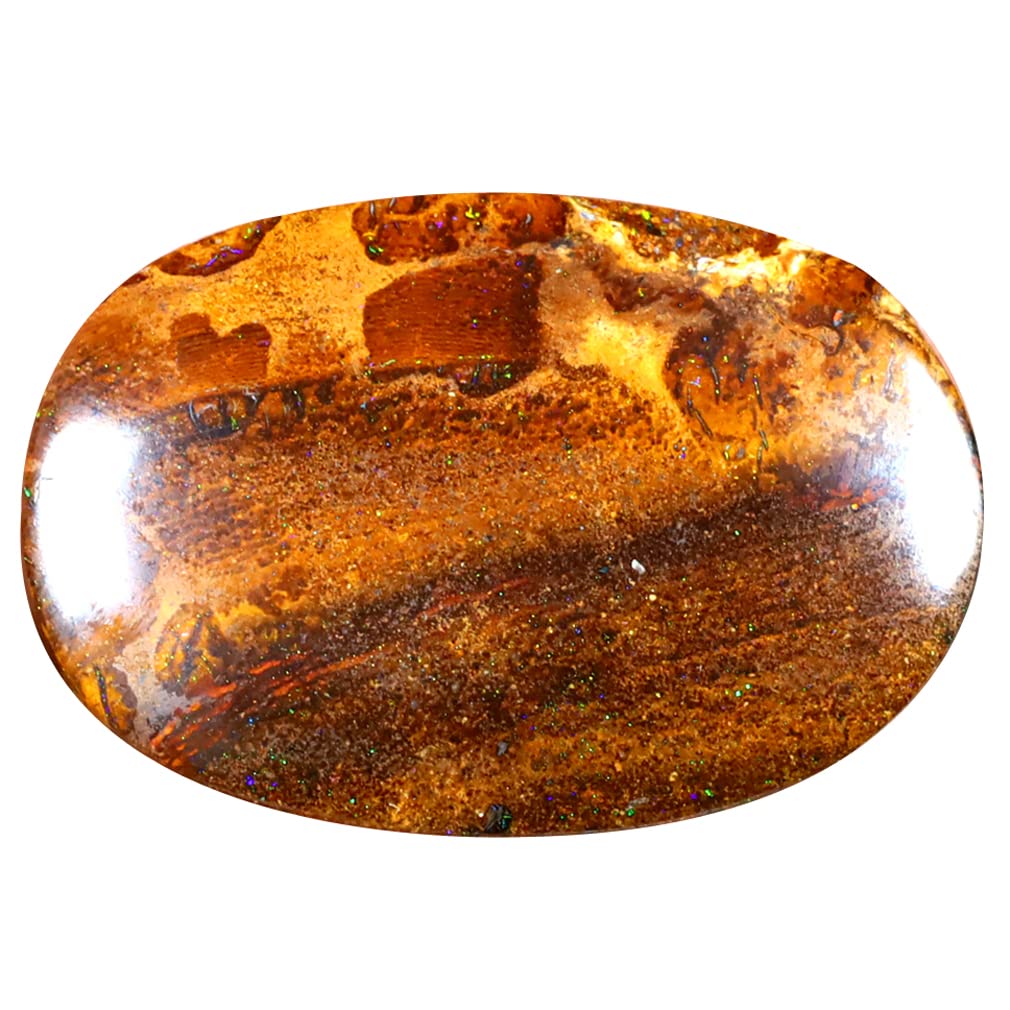 Opale rocheuse Koroit 20.10 ct, gemme naturelle multicolore