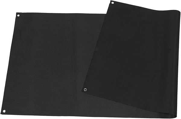 CLISPEED ブラックアーチェリーバックストップネット 厚さ1mm弾性バッフルネット ゴルフチッピング練習対応 射撃ターゲット用屋外保護ネット - 1