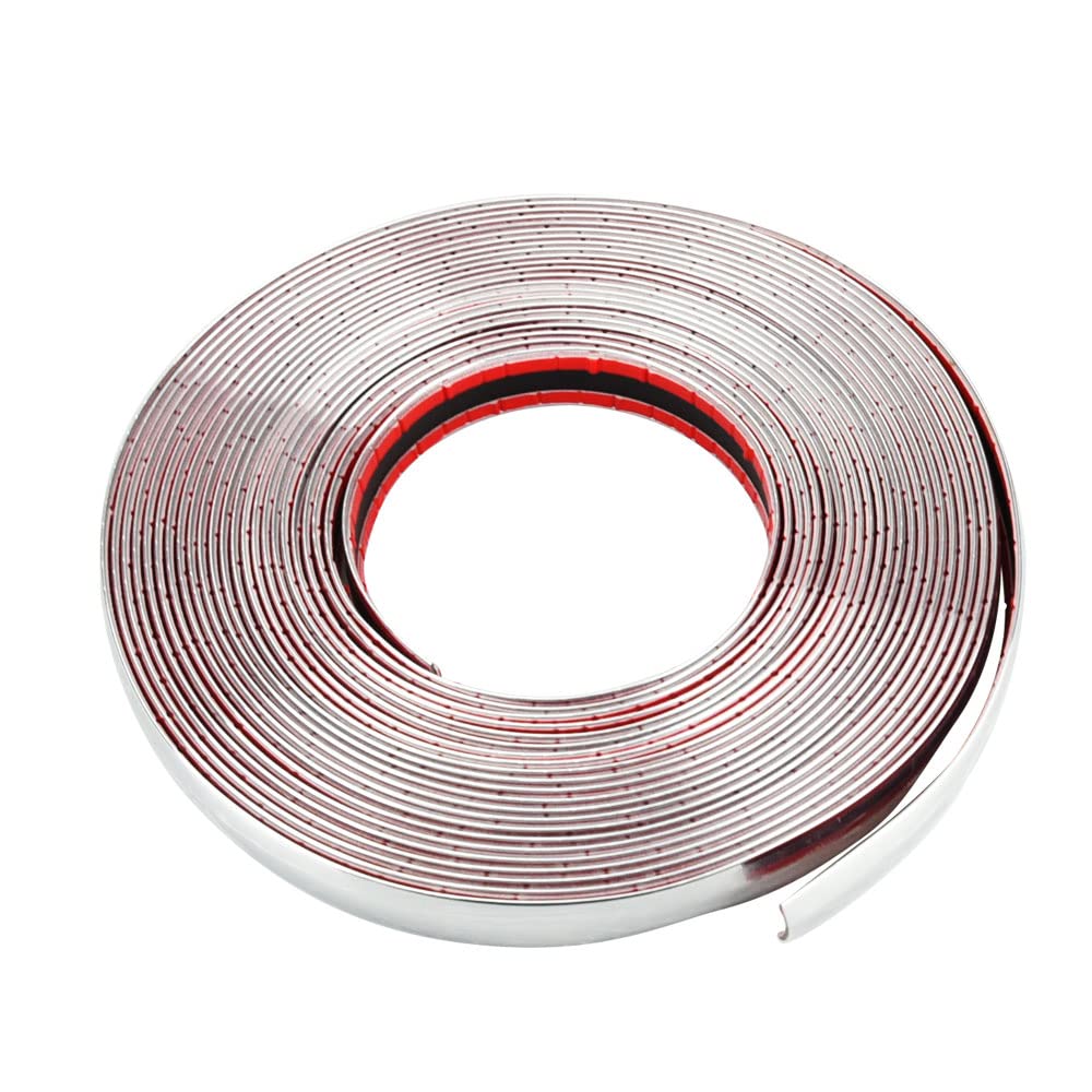 Amazon | 車用 メッキモール シルバーモール 貼るだけ 内装 外装