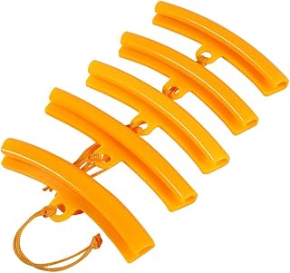 5Pcs Car Wheel Rim Protector, Keenso Tire Changer Guard Rim Protector Motorcycle Wheel Rim Saver Tire Changer Mount Tire Changer Guard (Orange)
