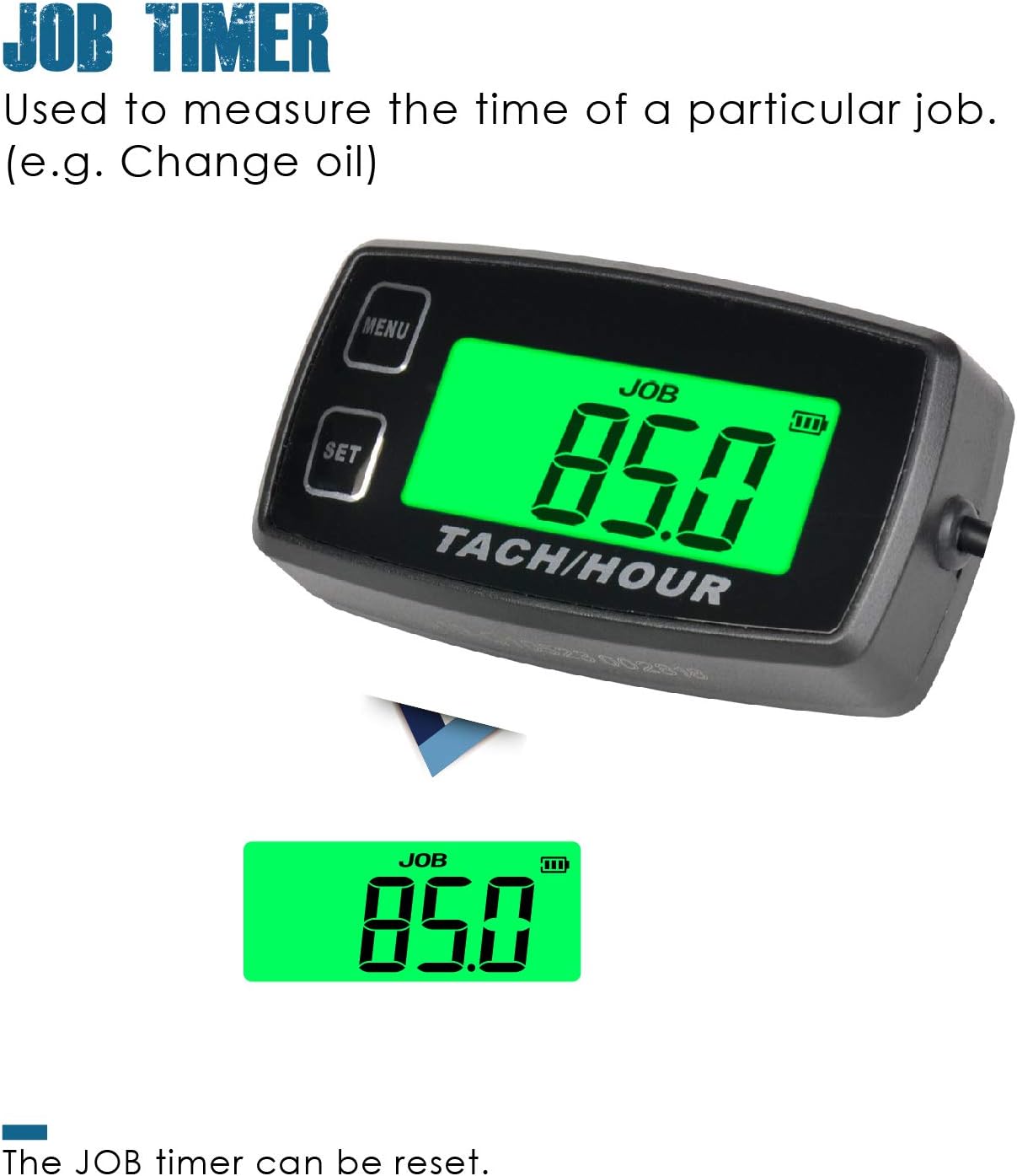 Runleader RL-HM035R display showing total hours (TOT)