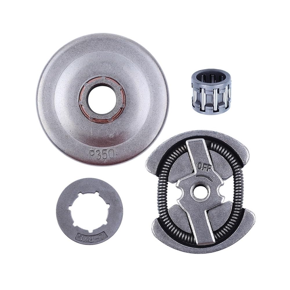 Kit de cojinetes de Rueda Dentada de llanta de Tambor de Embrague Compatible con Motosierra 235, 236, 240, 235E, 236E y 240E
