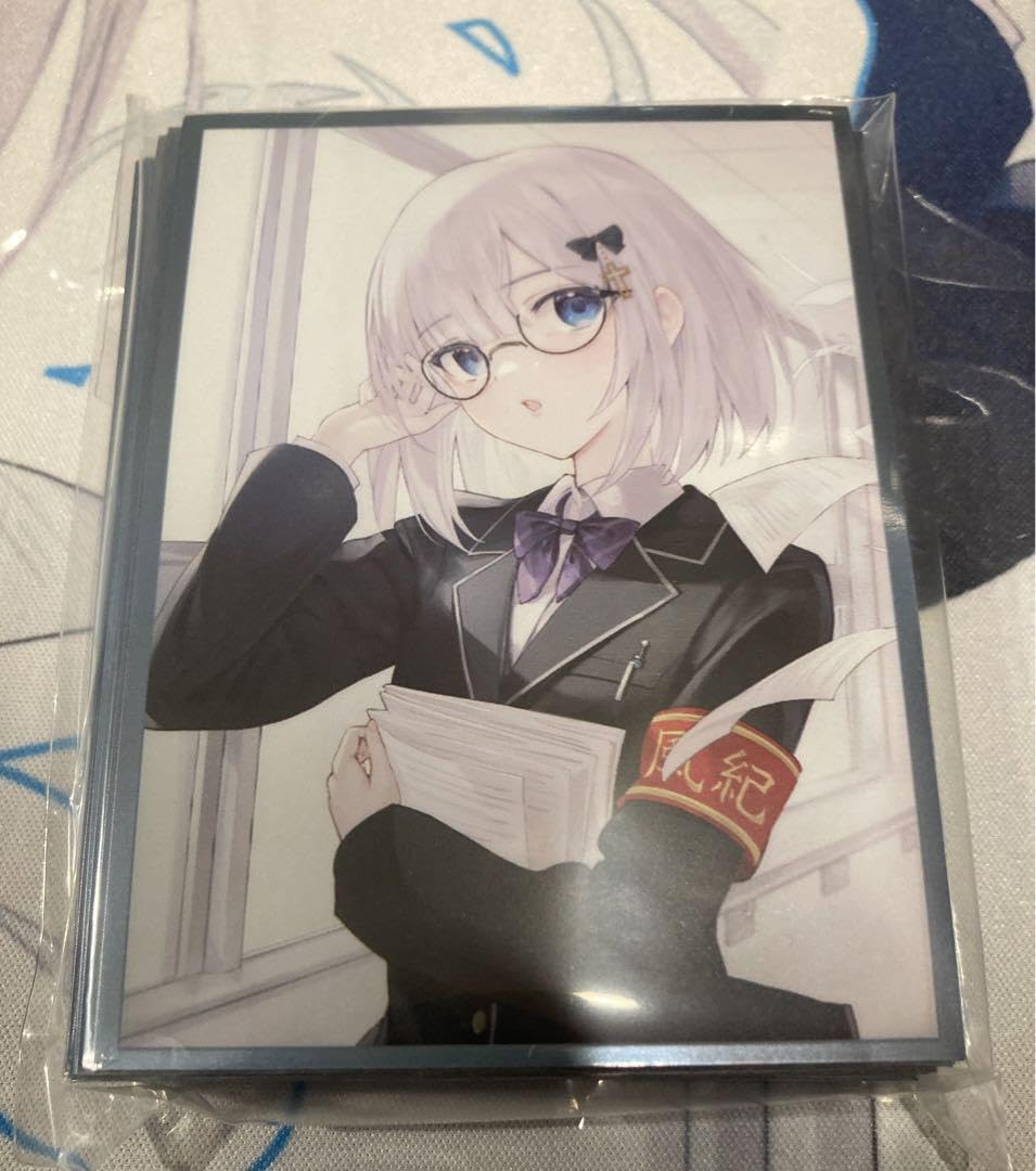 白詰草　ぶいすぽっ！　スリーブ　プレイマット　　花芽すみれ　W9 Amazon.co.jp: ぶいすぽっ 花芽すみれ プレマ スリーブ 花芽姉妹
