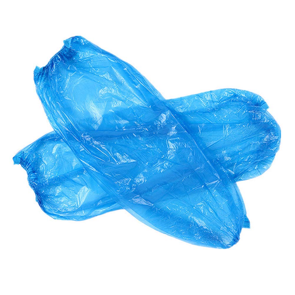 200 Manches De Protection Jetables Bleues – Safewear, Pour Nettoyage, Made In China