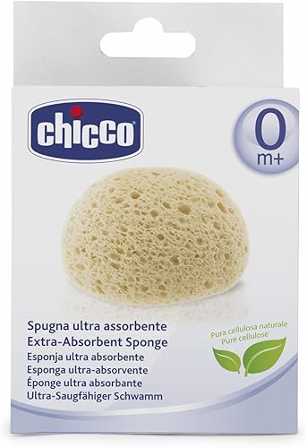Miniatura 4 de Chicco Esponja Ultra absorbente en Pure Natural Celulosa