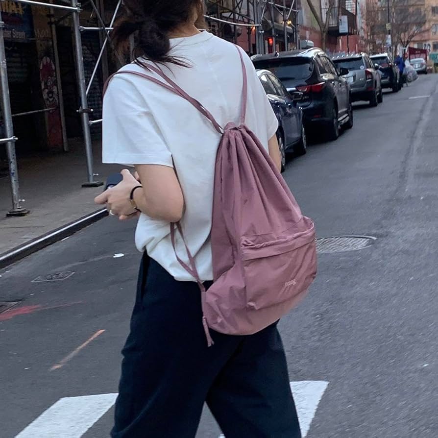 韓国 haag ナップサック haag スリングバッグ ナップサック ピンク 韓国 限定｜Yahoo