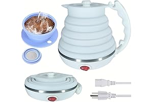 Nomader Collapsible TravelPour-Over Coffee Maker & Electric Kettle Combo