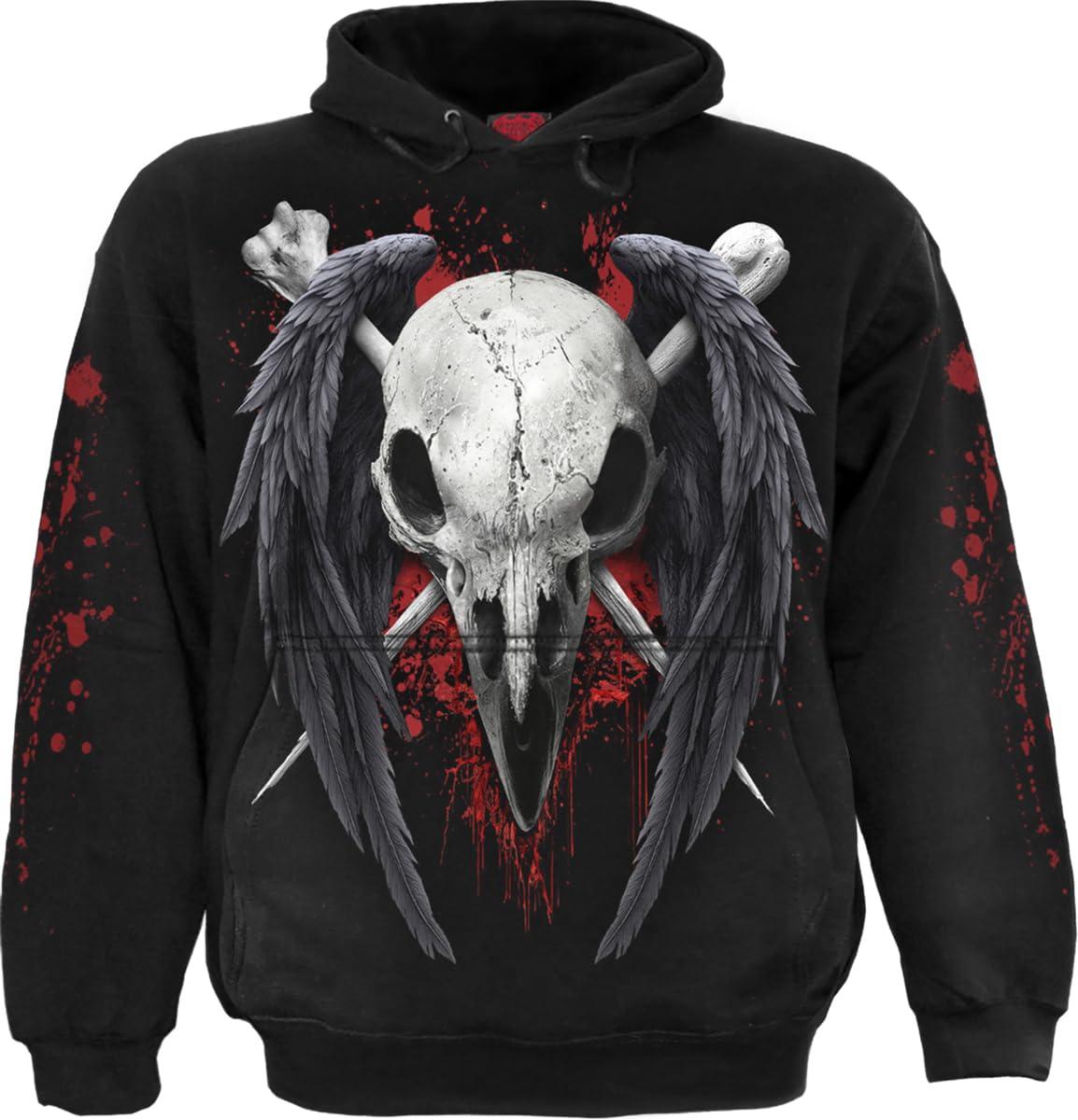 Spiral - DEATH RAVEN - Hoody Black - XXL