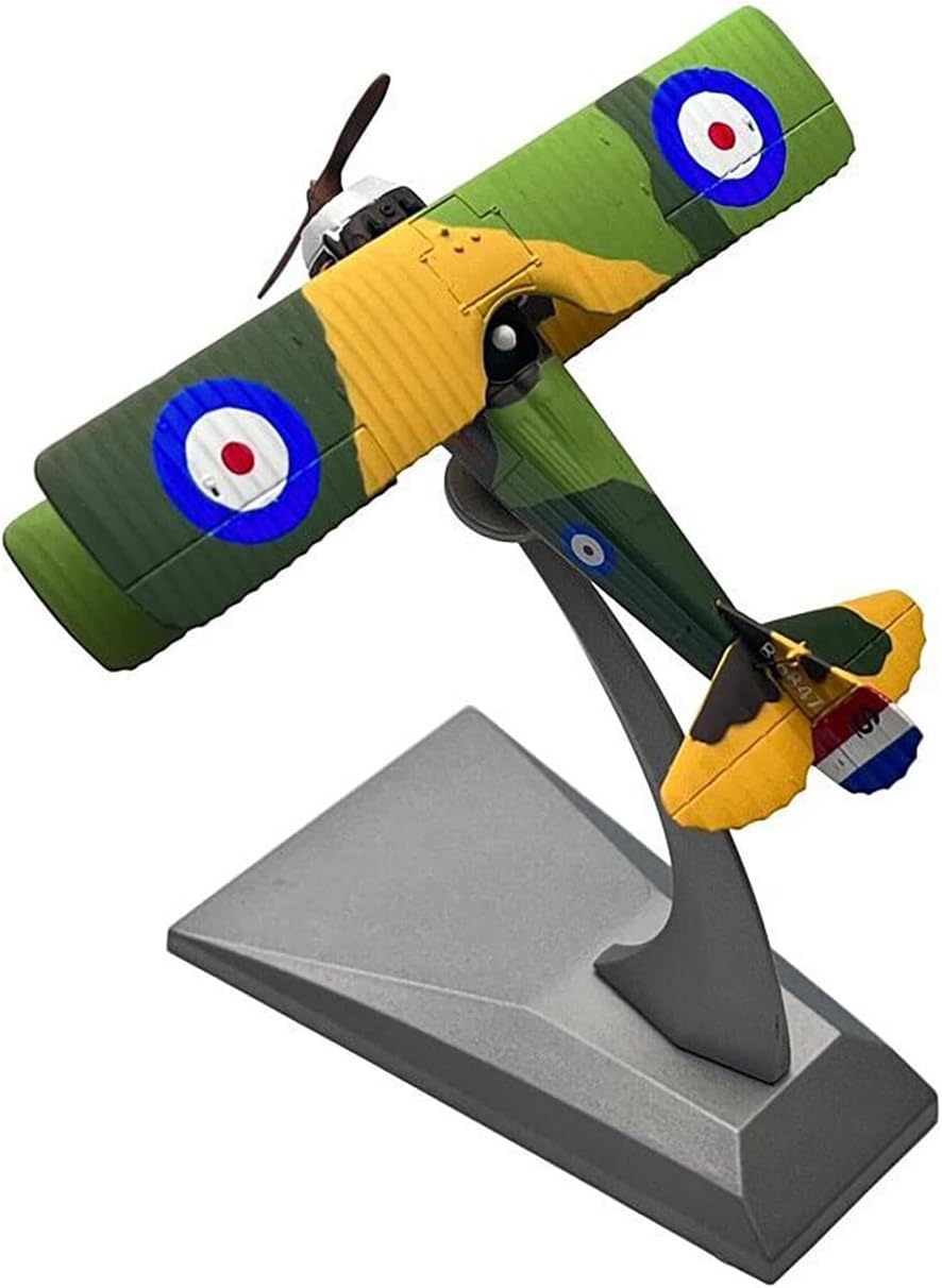 1/72 Scale WWI French Air Force SPAD S.XIII Biplane Propeller Fighter Plane Model for Collection