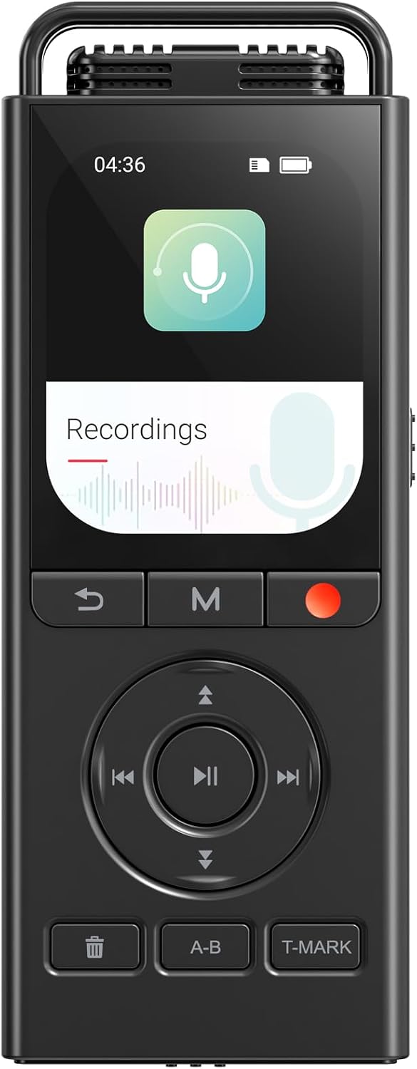 MECHEN V06 144GB Grabadora de Voz Digital, Audio HD de 3072 