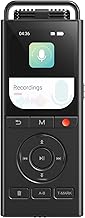 MECHEN 144GB Digital Voice Recorder, Voice Activated Recorder with 10,000H Recording Time, 3072Kbps HD Audio, Noise Reduction, Pre-Password Mode and Playback