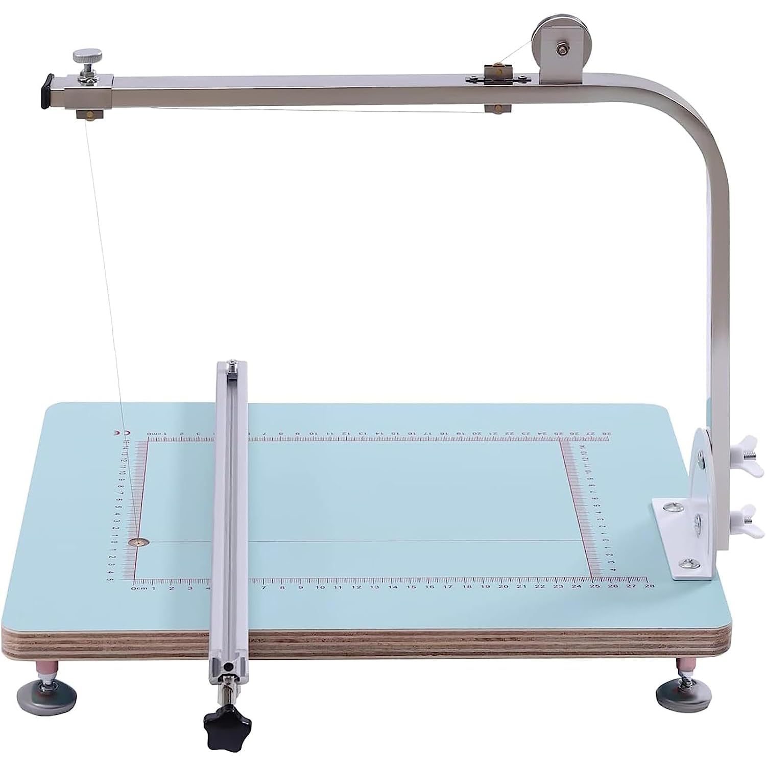 Mesa de Corte de Espuma de Alambre Caliente, Cortador de Alambre Caliente de Mesa, Altura máxima de Corte 9.8 Pulgadas, para Cortar, Formar y Esculpir Espuma de poliestireno y Otros Materiales de es