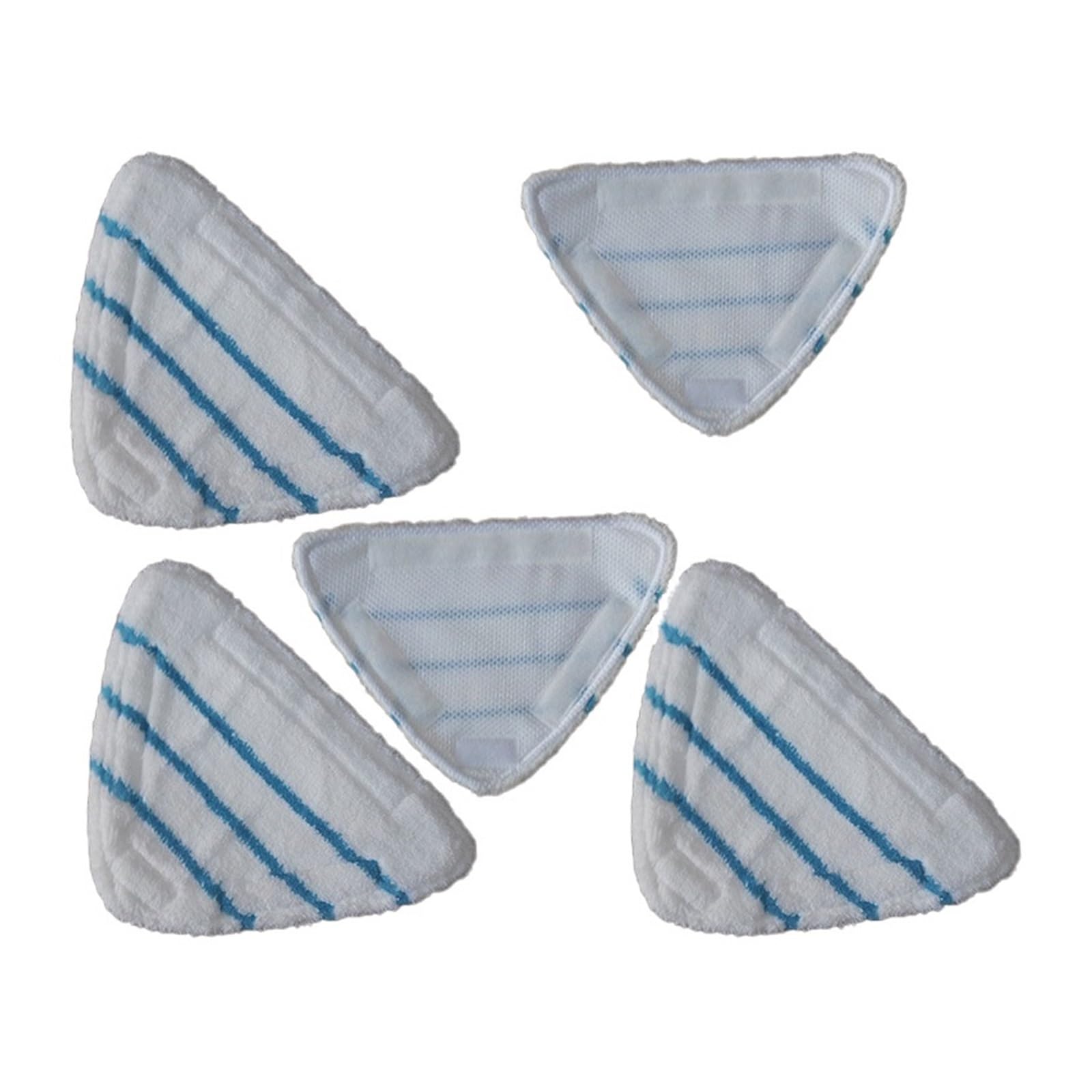 5 Almohadillas for Limpiador a Vapor compatibles con paños de Microfibra for mopa a Vapor de Calidad de la Serie H20